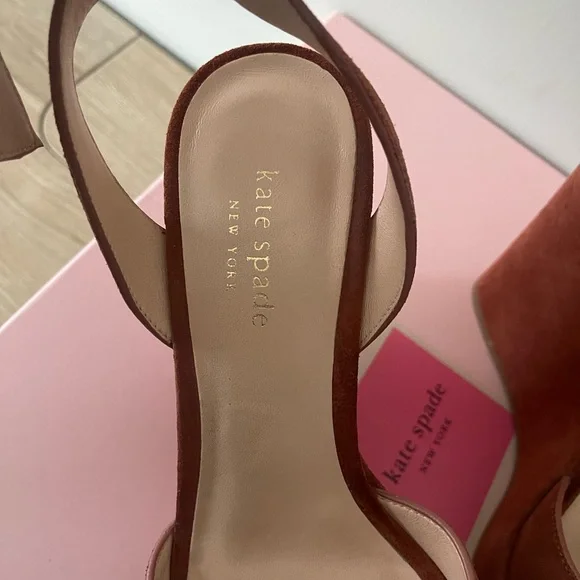 Kate spade key lime suede wedges - Picture 6 of 7